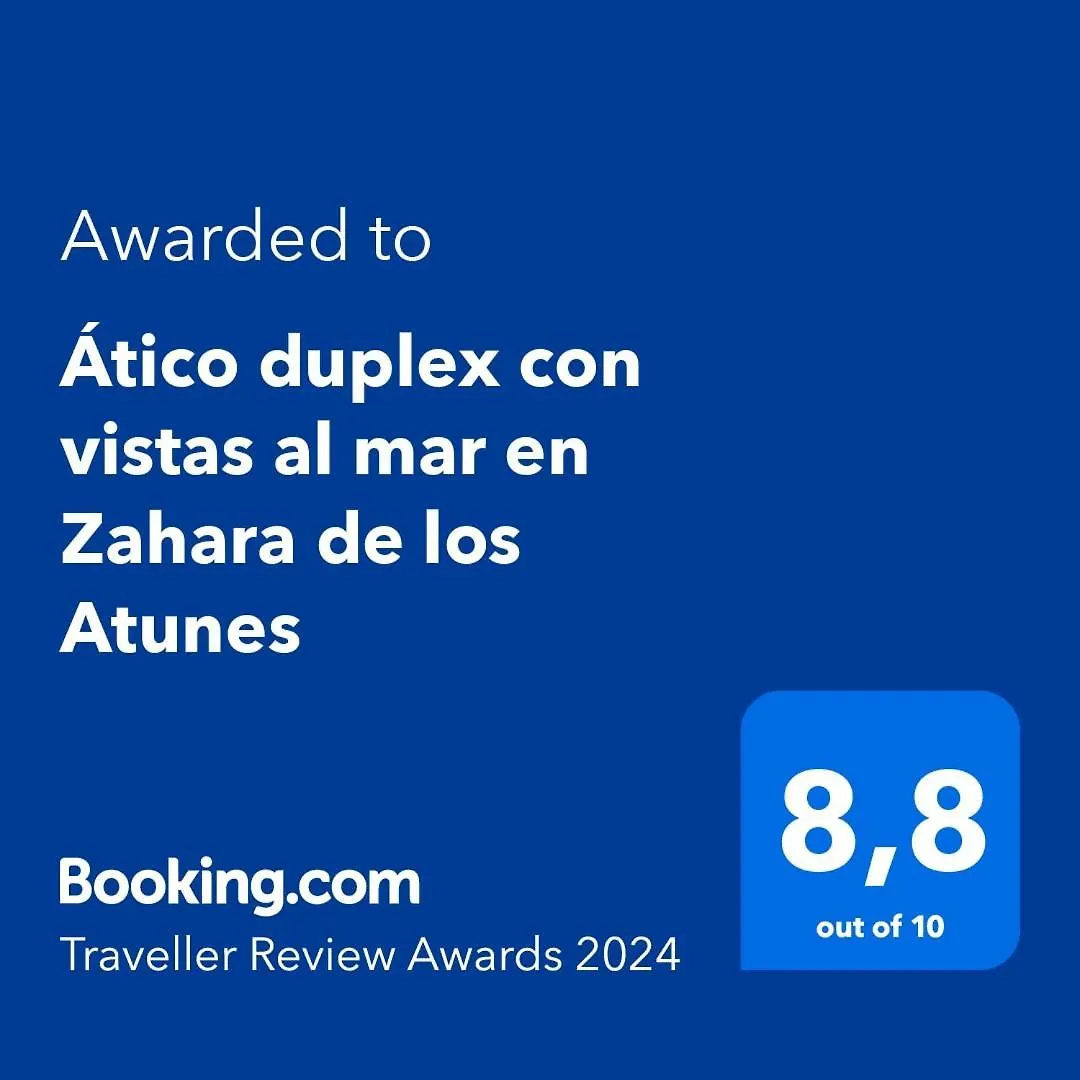 Ático duplex con vistas al mar en Zahara de los Atunes